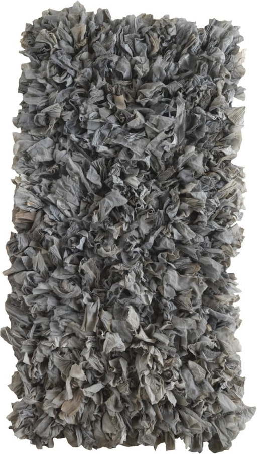 Šedý koberec Geese Fluffy