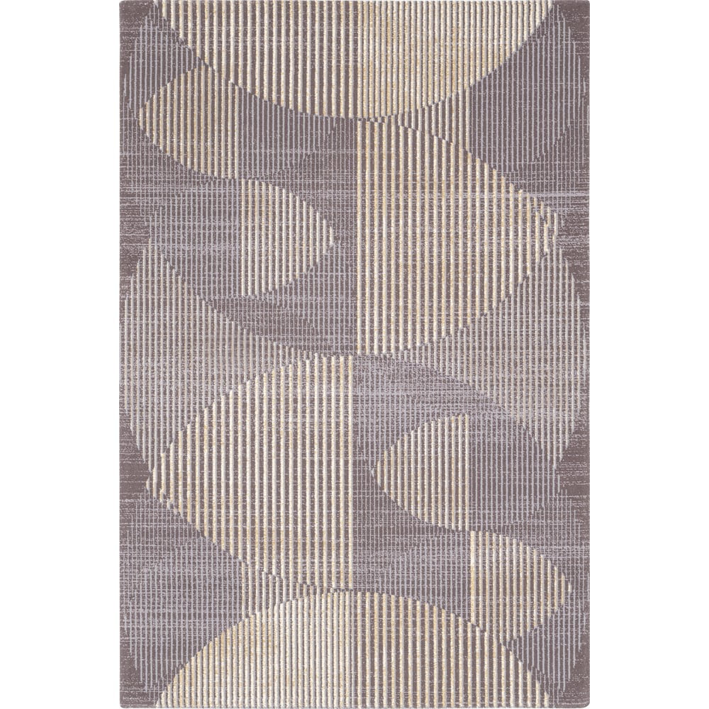 Šedý vlněný koberec 100x180 cm Shades – Agnella Agnella