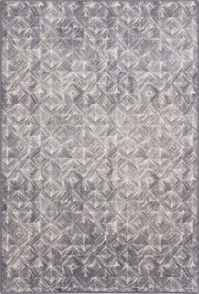 Šedý vlněný koberec 200x300 cm Moire – Agnella Agnella