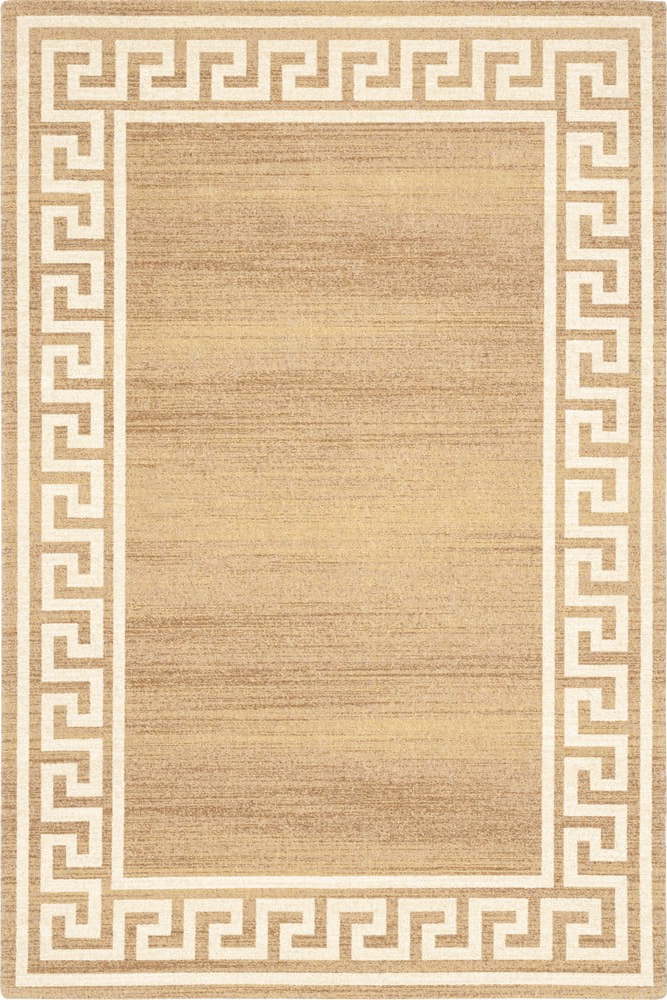 Světle hnědý vlněný koberec 200x300 cm Cesar – Agnella Agnella