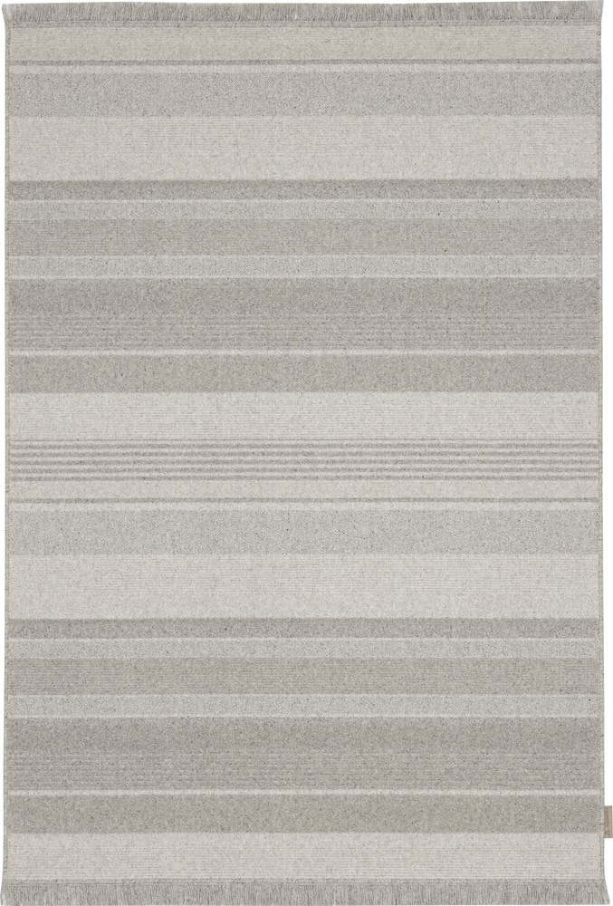 Světle šedý vlněný koberec 120x180 cm Panama – Agnella Agnella