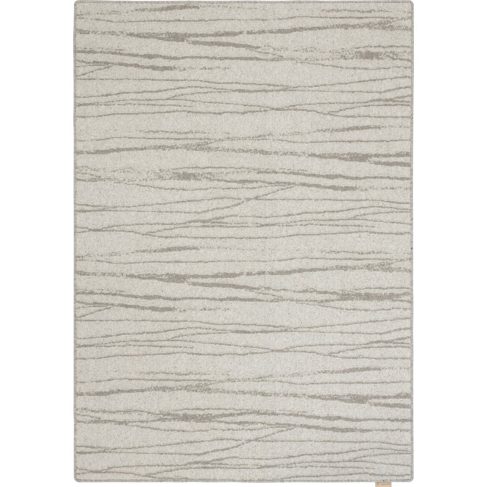 Světle šedý vlněný koberec 200x300 cm Tejat – Agnella Agnella