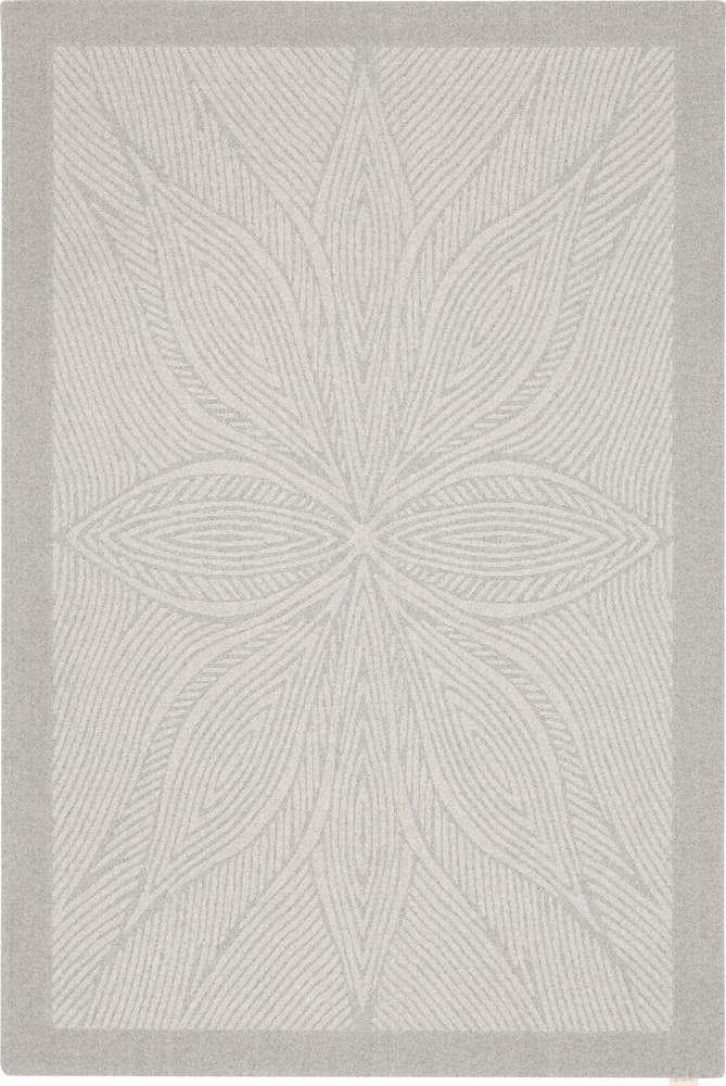 Světle šedý vlněný koberec 200x300 cm Tric – Agnella Agnella