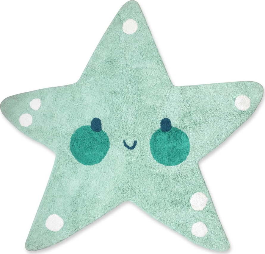 Světle zelený dětský koberec ø 160 cm Seamaid – Moshi Moshi Moshi Moshi