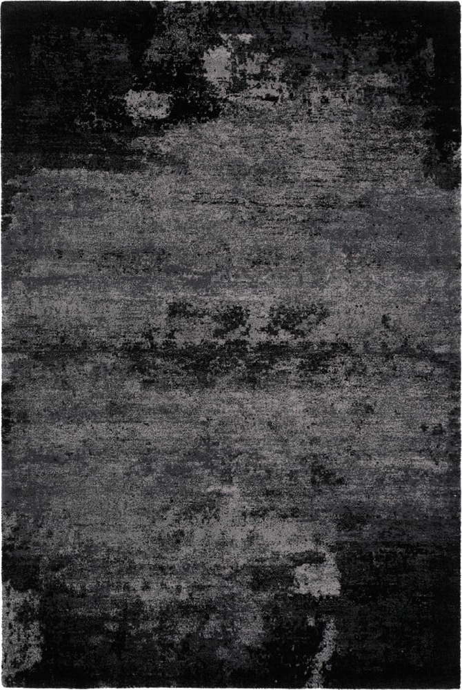 Tmavě šedý vlněný koberec 120x180 cm Bran – Agnella Agnella