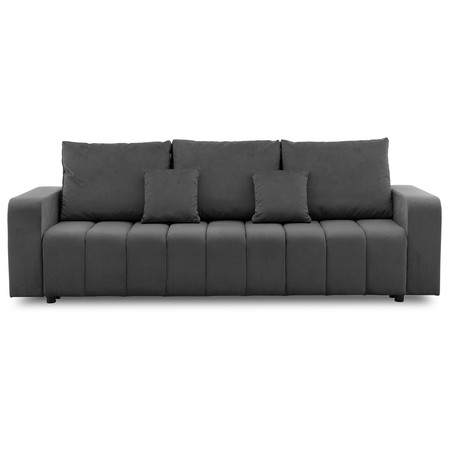 Velká rozkládací pohovka Modena I Tmavě šedá SG-nábytek