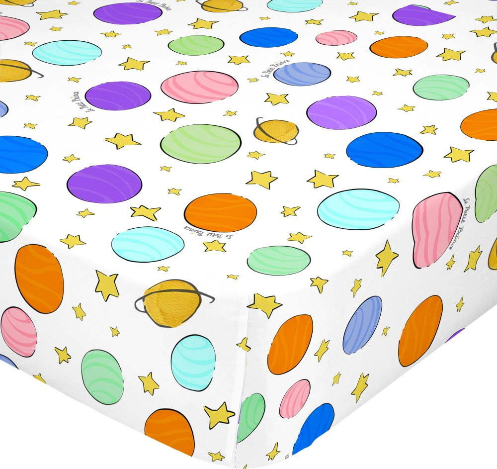 Elastické bavlněné prostěradlo Mr. Fox Les Planetes