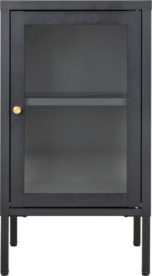Černá kovová vitrína 38x70 cm Dalby – House Nordic House Nordic
