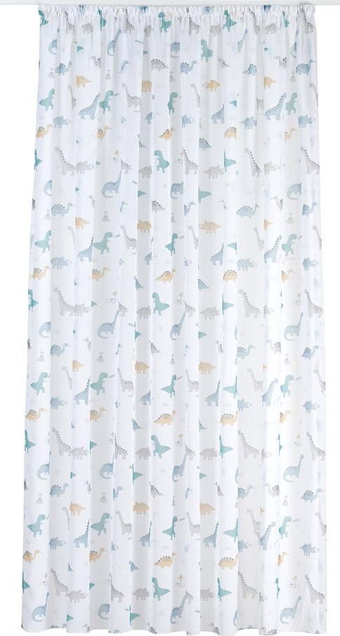 Dětská záclona 140x245 cm Dino – Mendola Fabrics Mendola Fabrics
