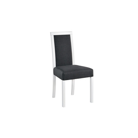 Jídelní židle ROMA 3 Tkanina 16B Bílá MIX-DREW