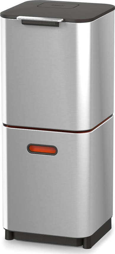 Koš z nerezové oceli na tříděný odpad Joseph Joseph Totem Compact