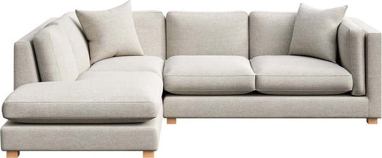 Krémová rohová pohovka (levý roh) Pomo – Ame Yens Ame Yens