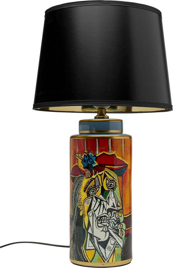 Stolní lampa s textilním stínidlem (výška 63 cm) Graffiti – Kare Design Kare Design