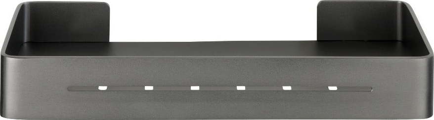 Antracitově šedá polička Wenko Montella