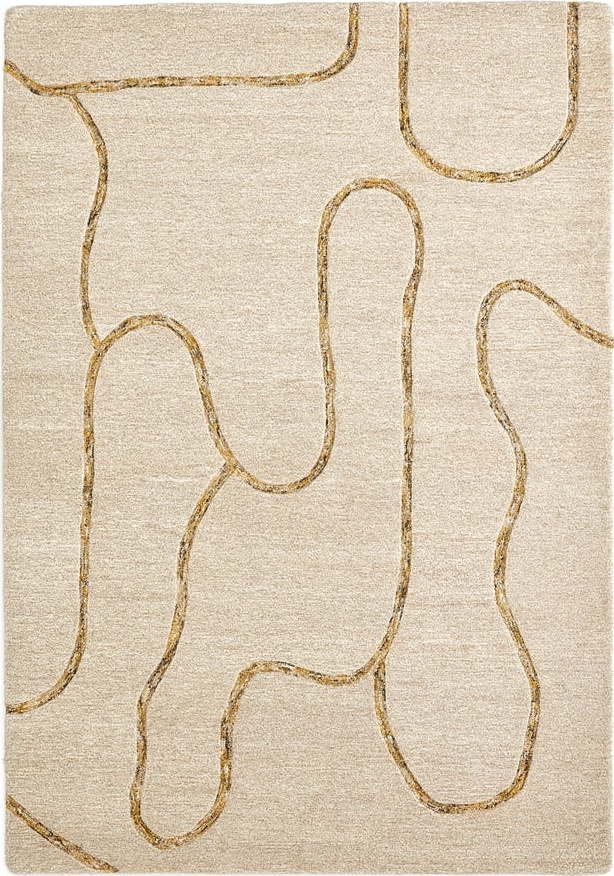 Béžový vlněný koberec 160x230 cm Magin – Kave Home Kave Home