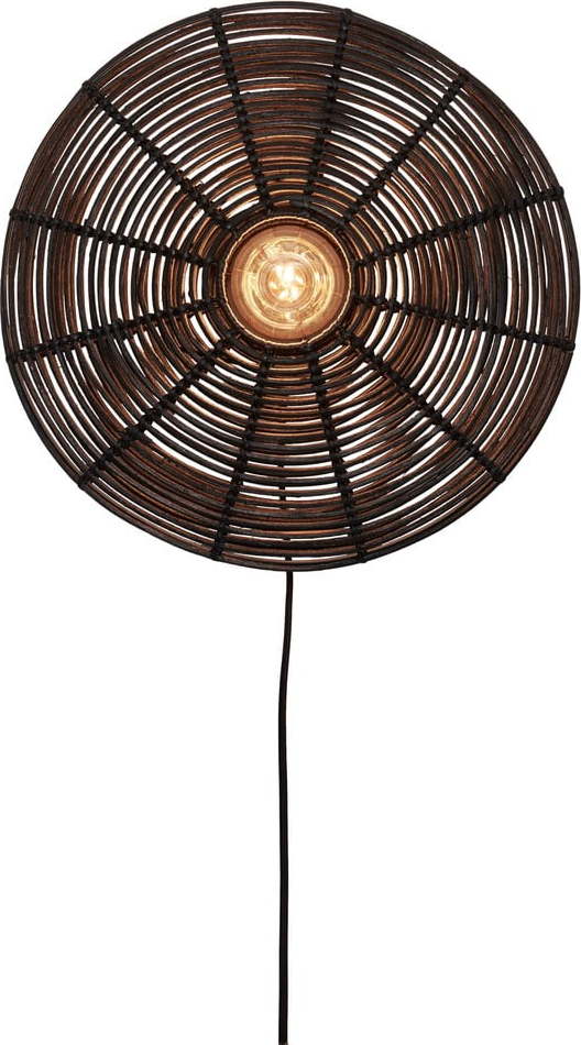 Černé nástěnné svítidlo ø 40 cm Tanami – Good&Mojo Good&Mojo