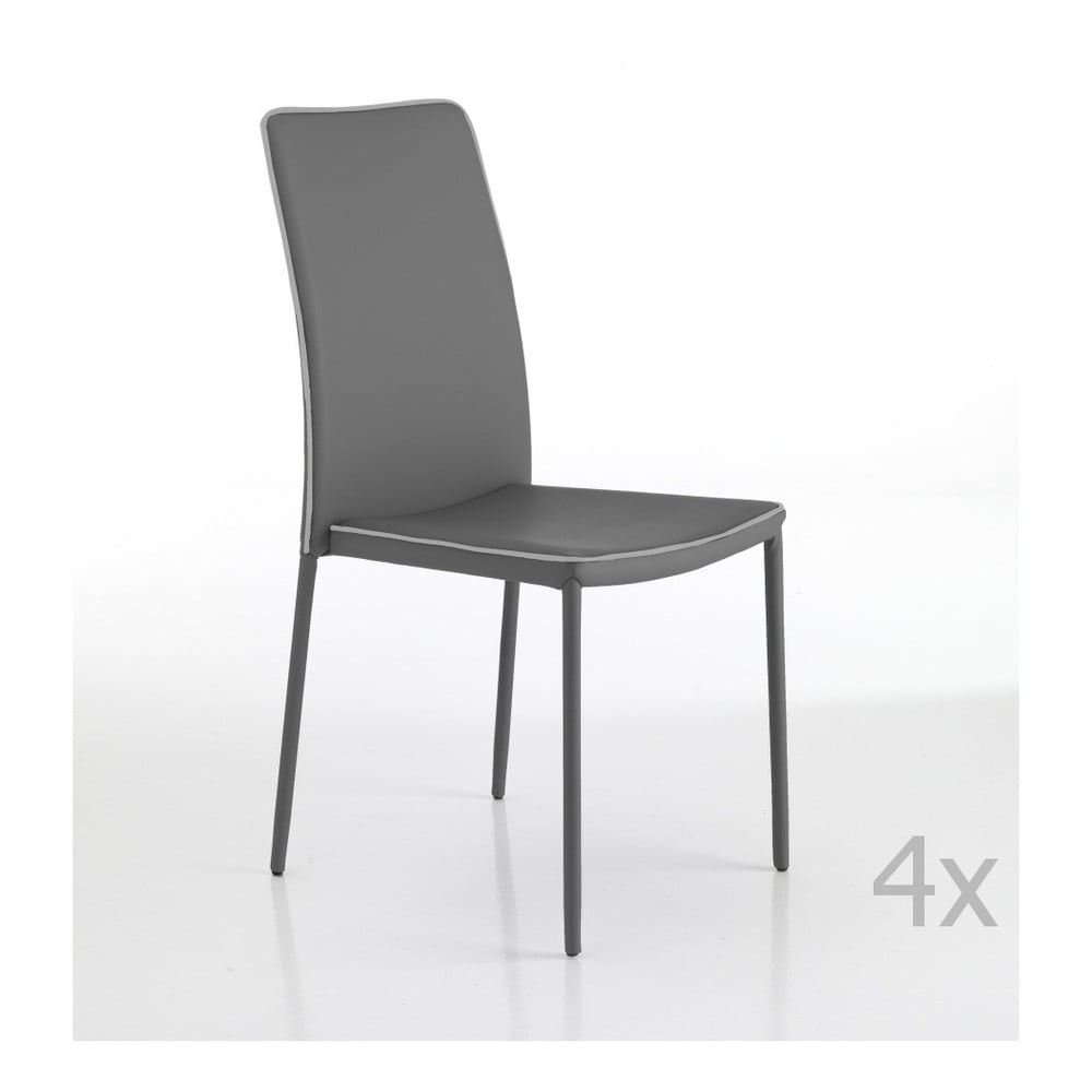 Šedé jídelní židle v sadě 2 ks Kable – Tomasucci Tomasucci