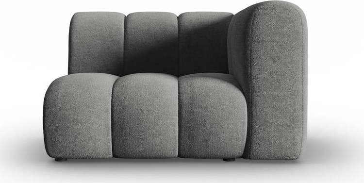 Šedý modul pohovky (pravý roh) Lupine – Micadoni Home Micadoni Home