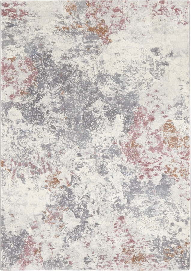 Světle modro-šedý koberec Elle Decoration Arty Fontaine