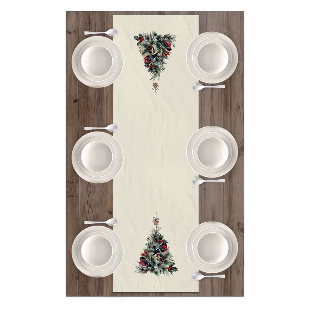 Vánoční běhoun na stůl 136x36 cm Christmas - Kate Louise Kate Louise