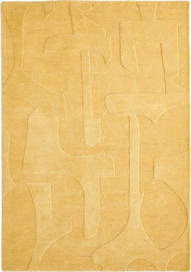 Vlněný koberec v hořčicové barvě 160x230 cm Maie – Kave Home Kave Home
