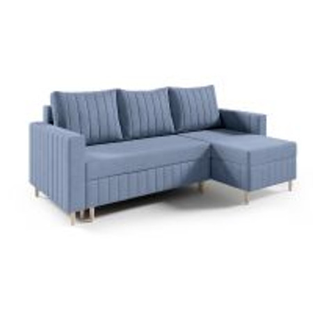 Rohová rozkládací sedací souprava 250 DANE Modrá Signal-nabytek