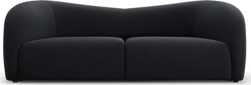 Tmavě šedá sametová pohovka 197 cm Santi – Interieurs 86 Interieurs 86