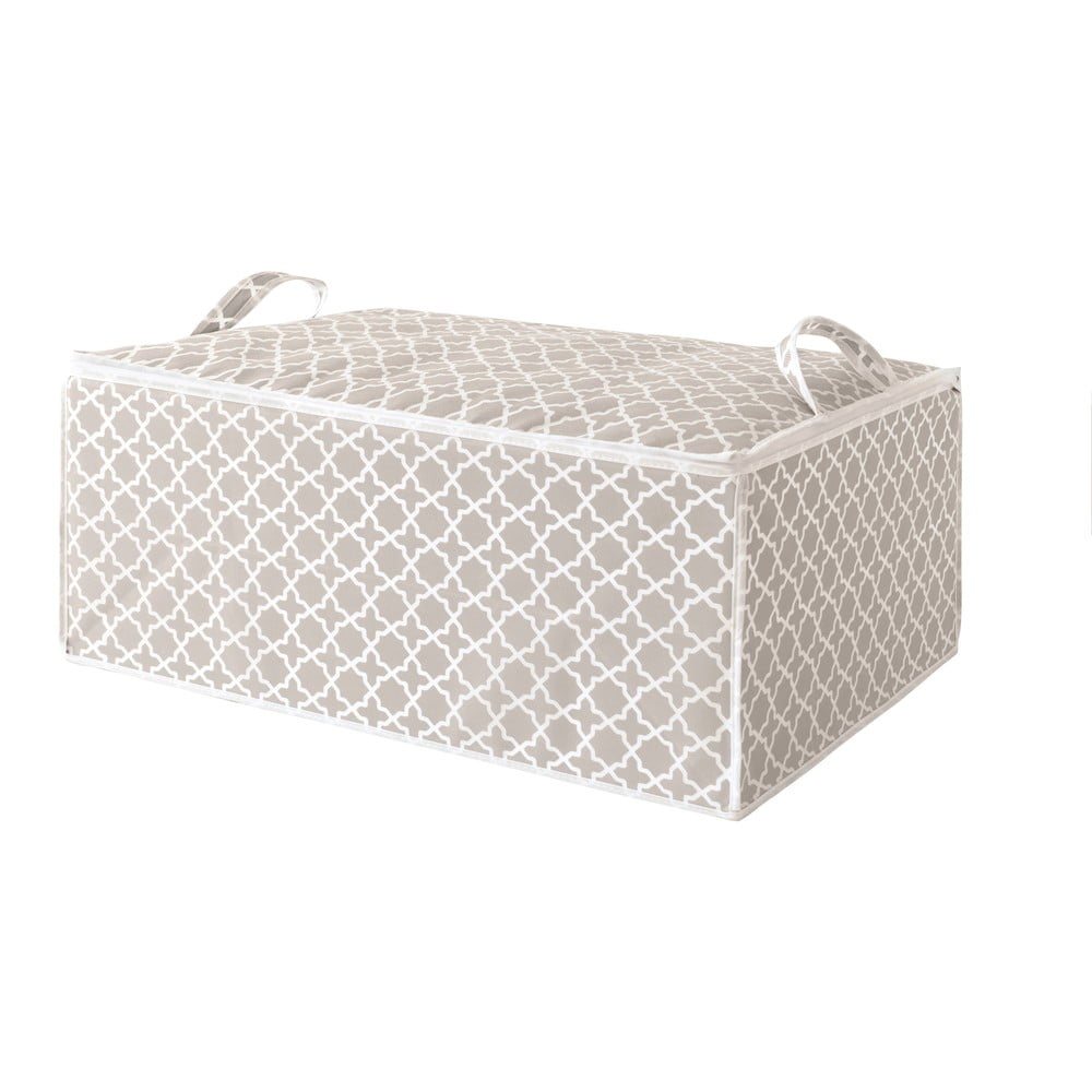 Béžový ochranný vak na peřinu Compactor