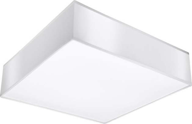 Bílé stropní svítidlo 25x25 cm Mitra – Nice Lamps Nice Lamps