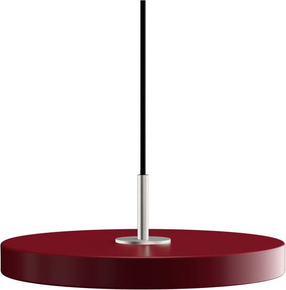Červené LED závěsné svítidlo s kovovým stínidlem ø 31 cm Asteria Mini – UMAGE UMAGE