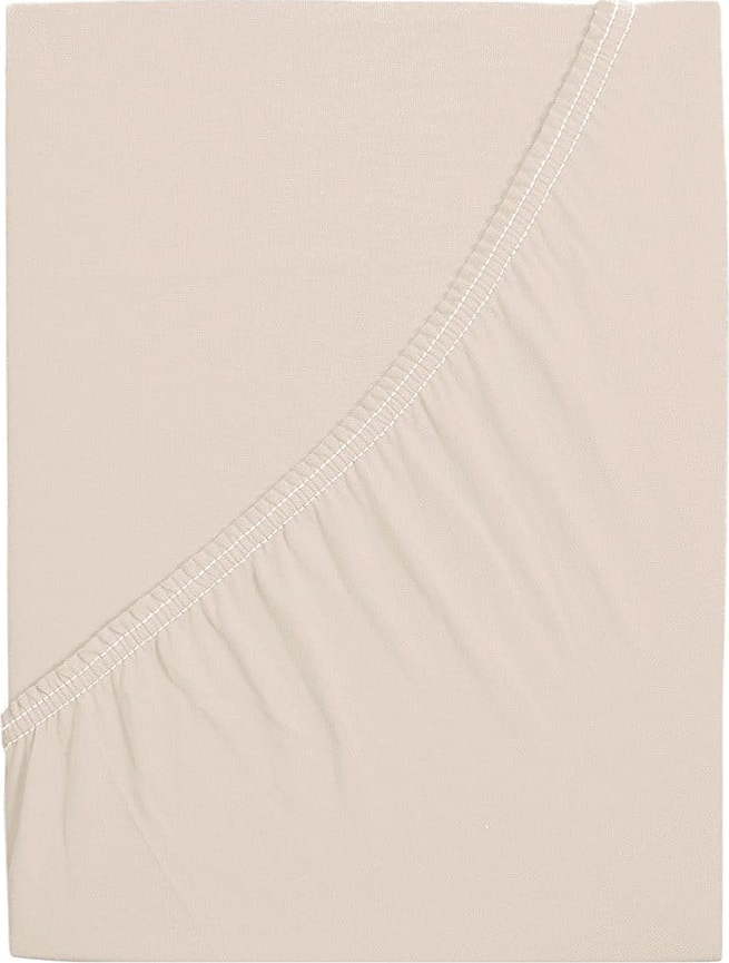 Světle hnědé prostěradlo 180x200 cm – B.E.S. B.E.S.