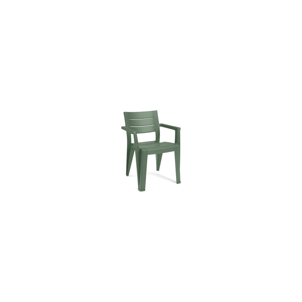 Zelená plastová zahradní židle Julie – Keter Keter