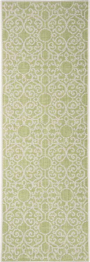 Zeleno-béžový venkovní koberec NORTHRUGS Nebo