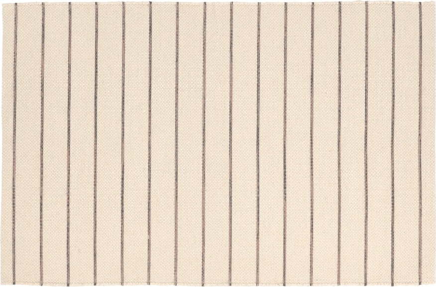 Béžový koberec s příměsí bavlny 60x90 cm Line – Södahl Södahl