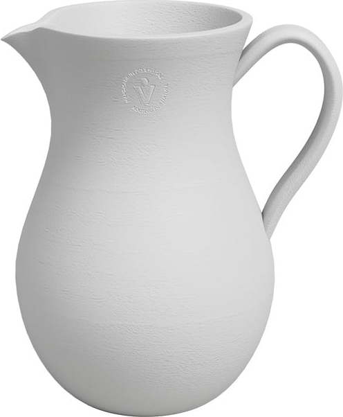 Bílá keramická ručně vyrobená váza (výška 30 cm) Harmonia – Artevasi Artevasi