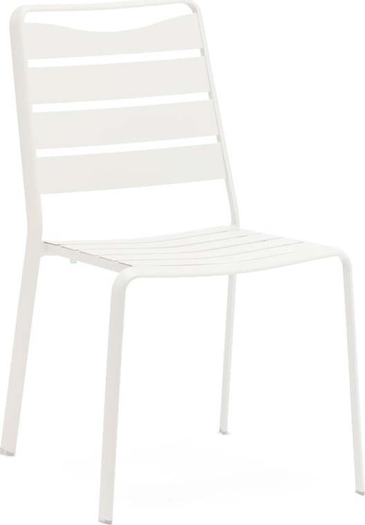 Bílé kovové zahradní židle v sadě 4 ks Spring – Ezeis Ezeis