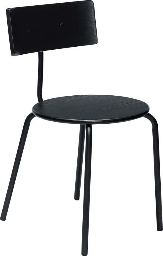 Černé jídelní židle v sadě 4 ks Koi – Hübsch Hübsch