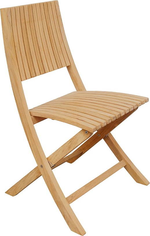 Dřevěné zahradní židle v sadě 2 ks v přírodní barvě Navy – Ezeis Ezeis