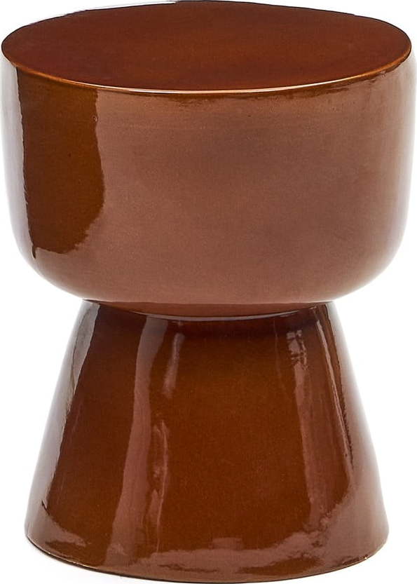 Keramický kulatý zahradní odkládací stolek ø 36 cm Mesquida – Kave Home Kave Home