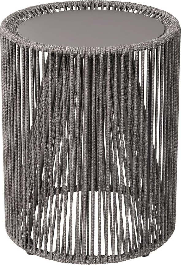 Kovový kulatý zahradní odkládací stolek ø 34 cm Rope – Blomus Blomus