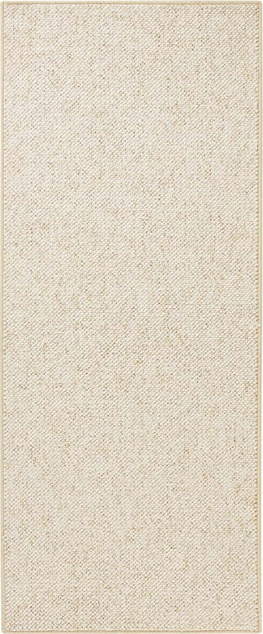Krémový běhoun 80x300 cm Wolly – BT Carpet BT Carpet