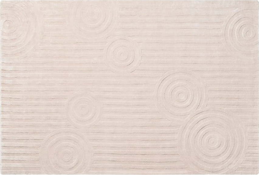 Krémový koberec z viskózy 160x240 cm Uzu – Blomus Blomus