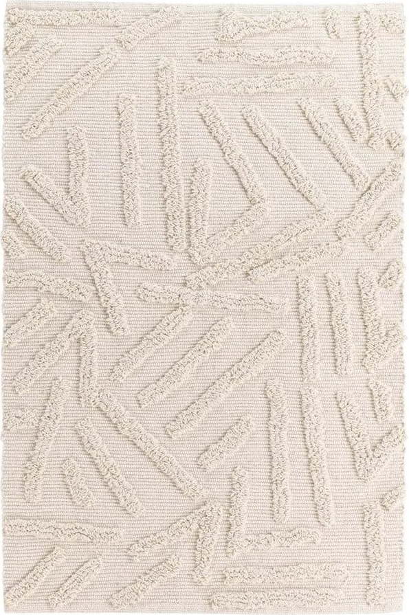 Krémový pratelný koberec 60x90 cm Athena – douceur d'intérieur Douceur d intérieur