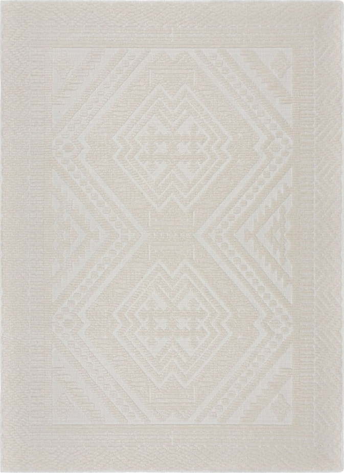 Krémový pratelný koberec z žinylky 80x160 cm Jaipur – Flair Rugs Flair Rugs