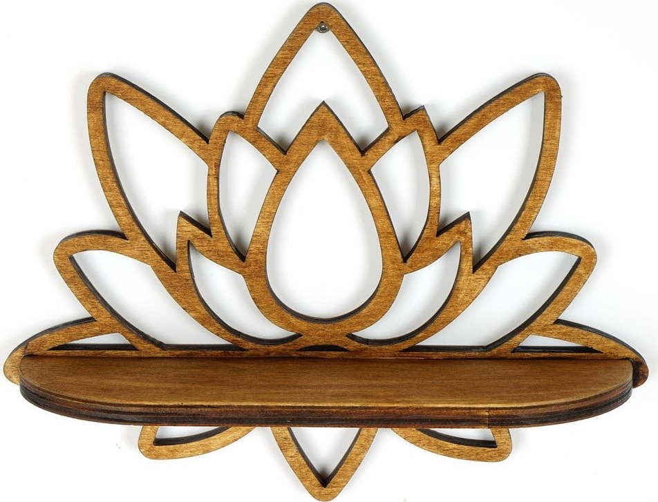Police v přírodní barvě 33 cm Lotus – Kalune Design Kalune Design