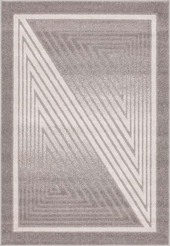Šedo-krémový koberec 133x190 cm Lori – FD FD