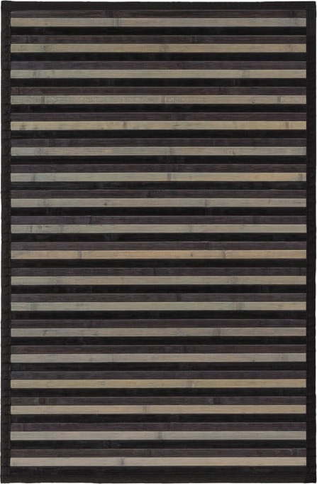 Šedý bambusový koberec 60x90 cm – Casa Selección Casa Selección