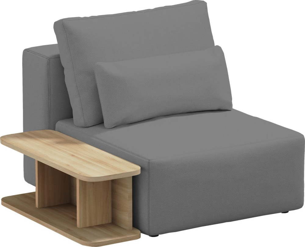 Šedý modul pohovky Riposo Ottimo – Sit Sit Sit Sit