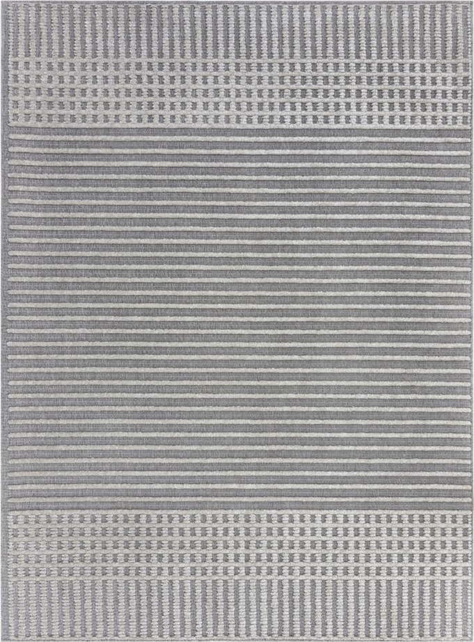 Šedý pratelný koberec z žinylky 120x160 cm Elton – Flair Rugs Flair Rugs