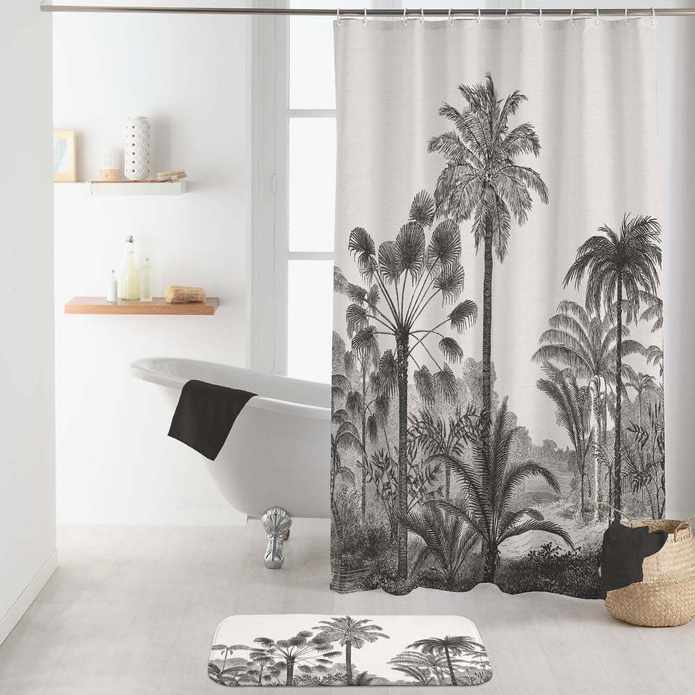 Sprchový závěs 180x200 cm Cocoty – douceur d'intérieur Douceur d intérieur